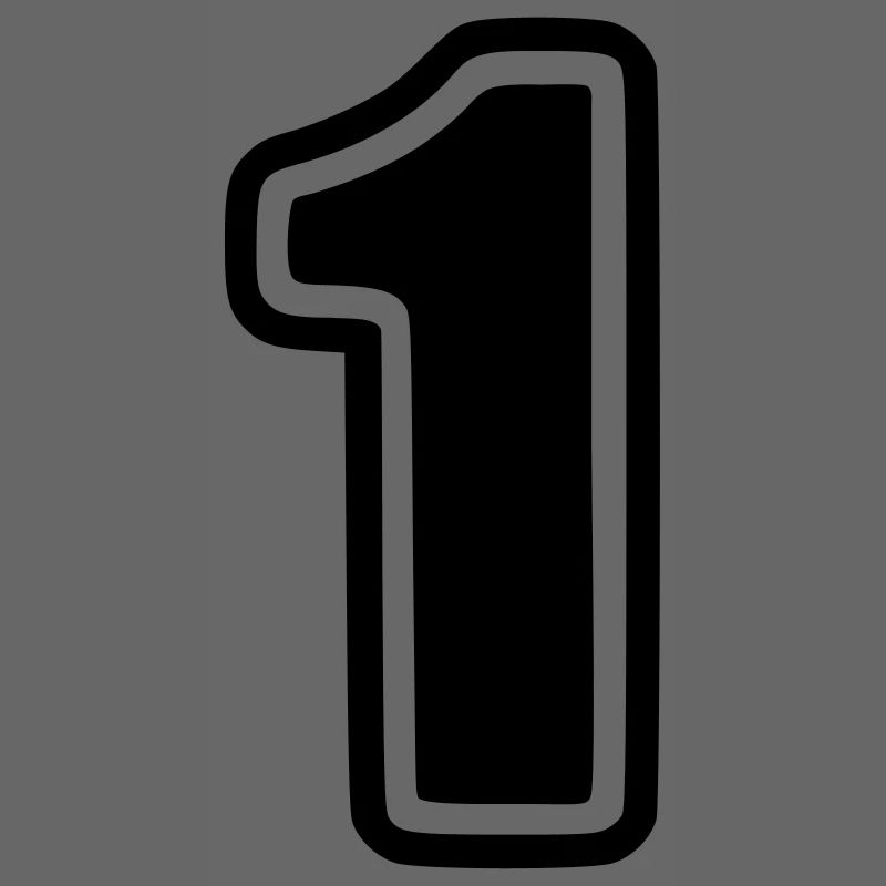 Number One / Nummer 1 / Eins