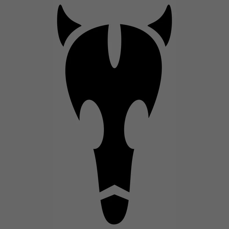 Alien Bull Skull