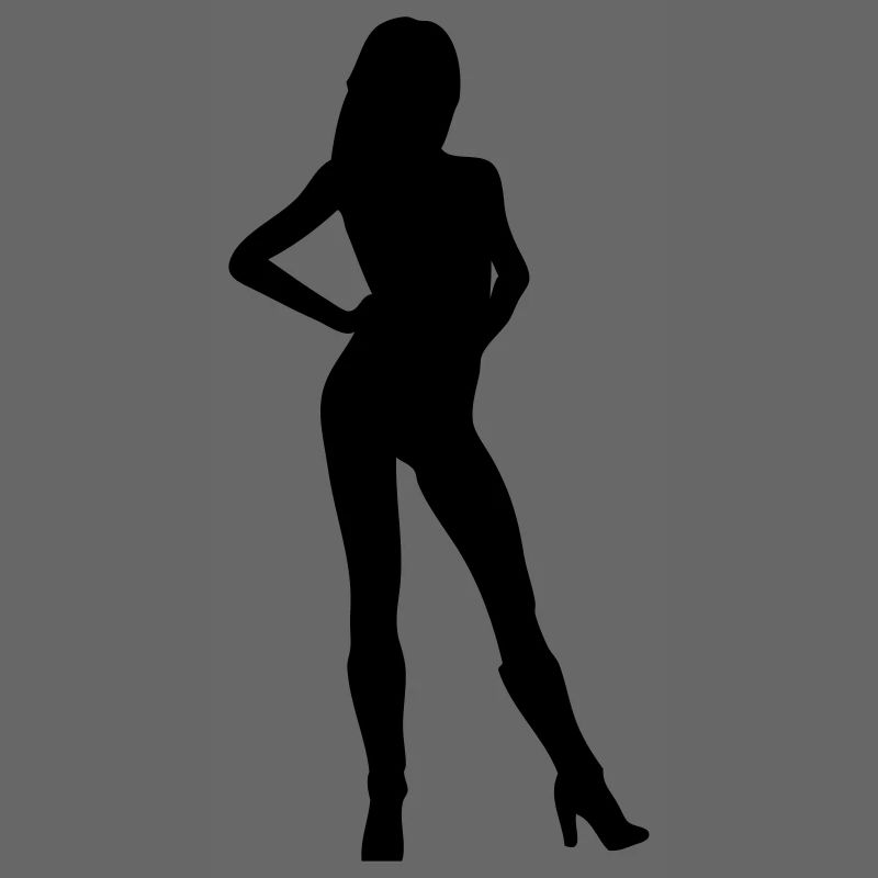 Frau Körper Silhouette Vektor-Design