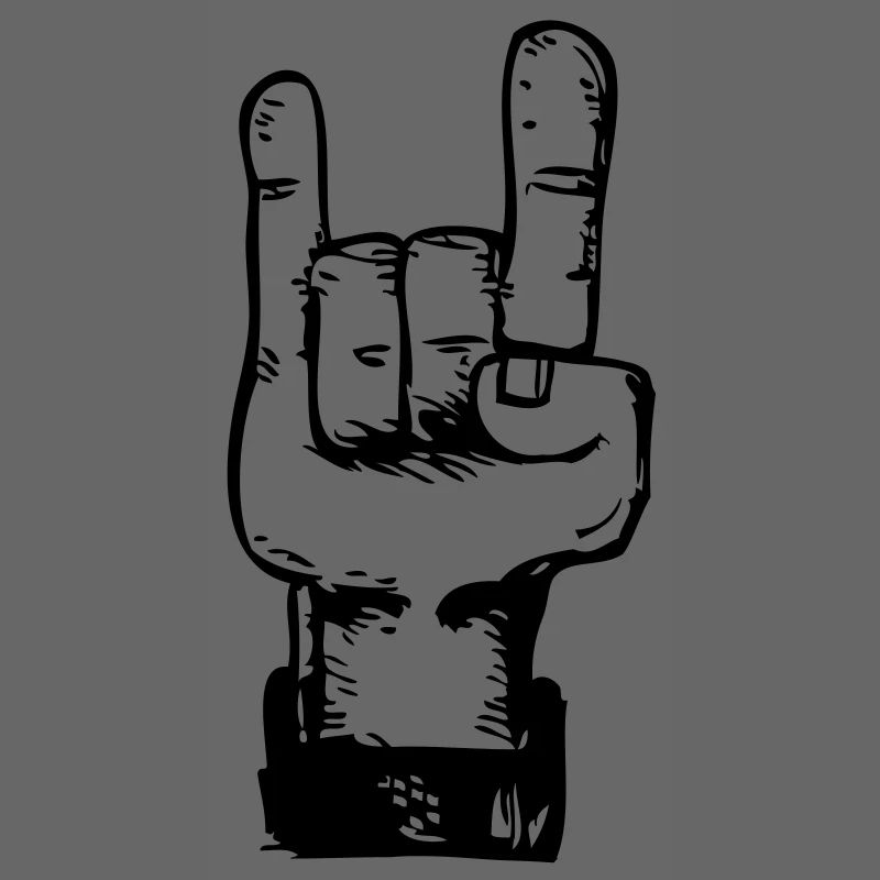 Rock and roll de la main