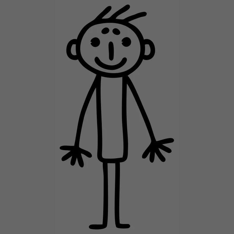 Strichmännchen Kinderbild