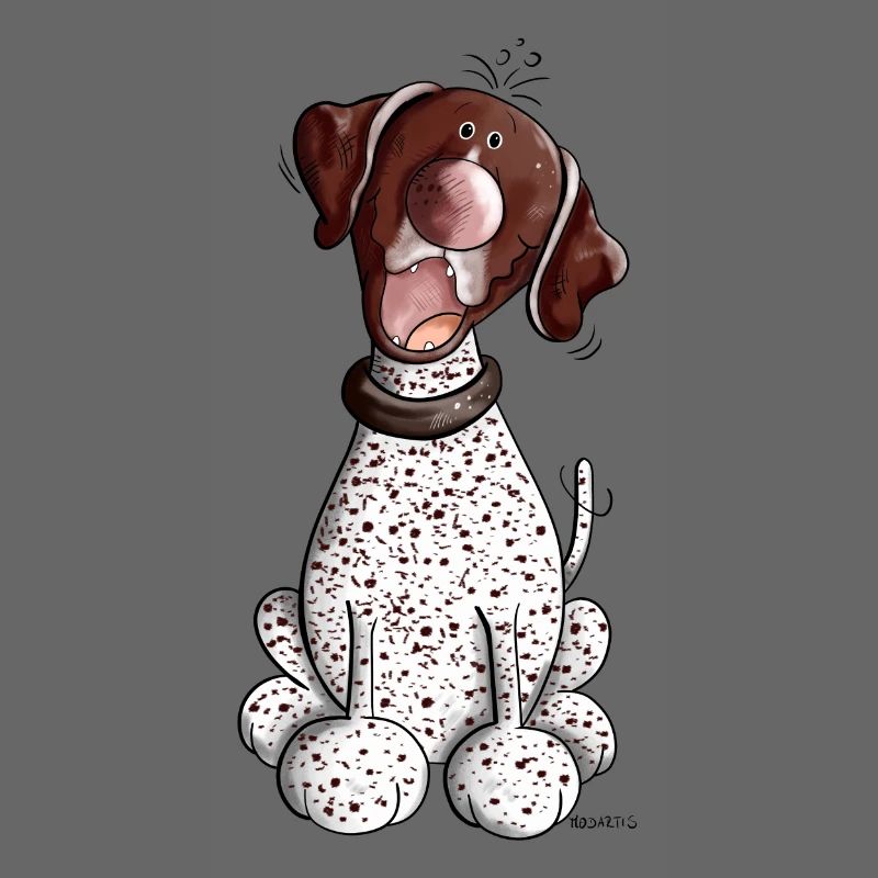 Funny German Shorthaired Pointer