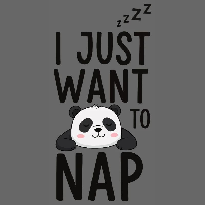 Panda Nickerchen Schlafmodus
