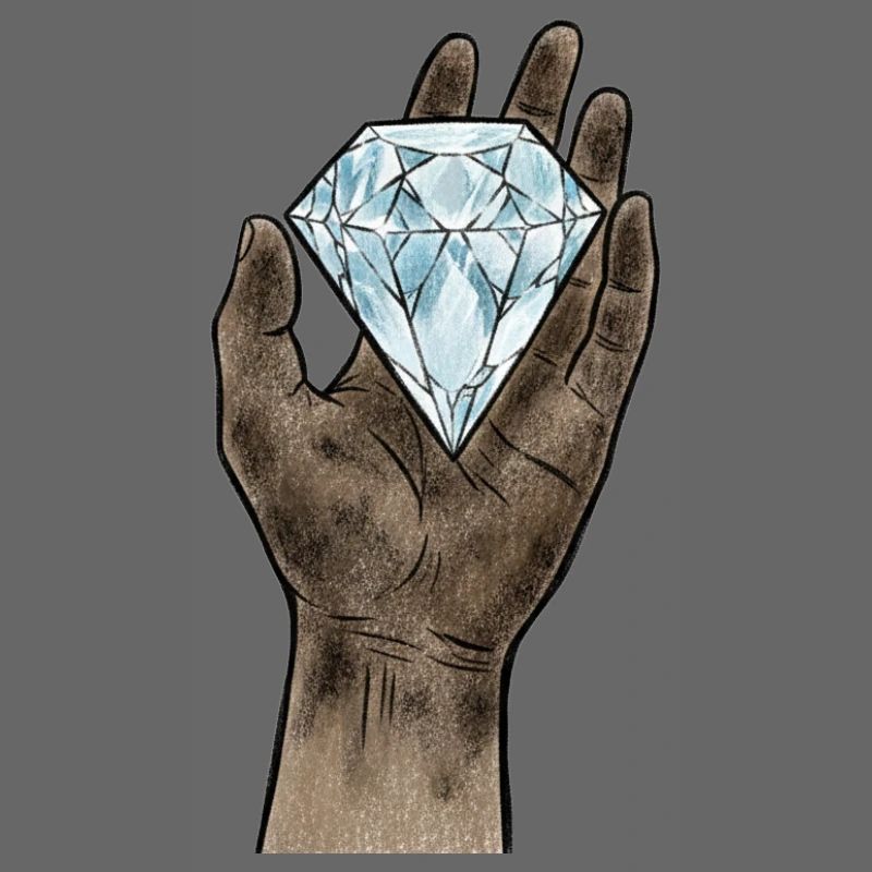 Minimalist Handmade Diamond