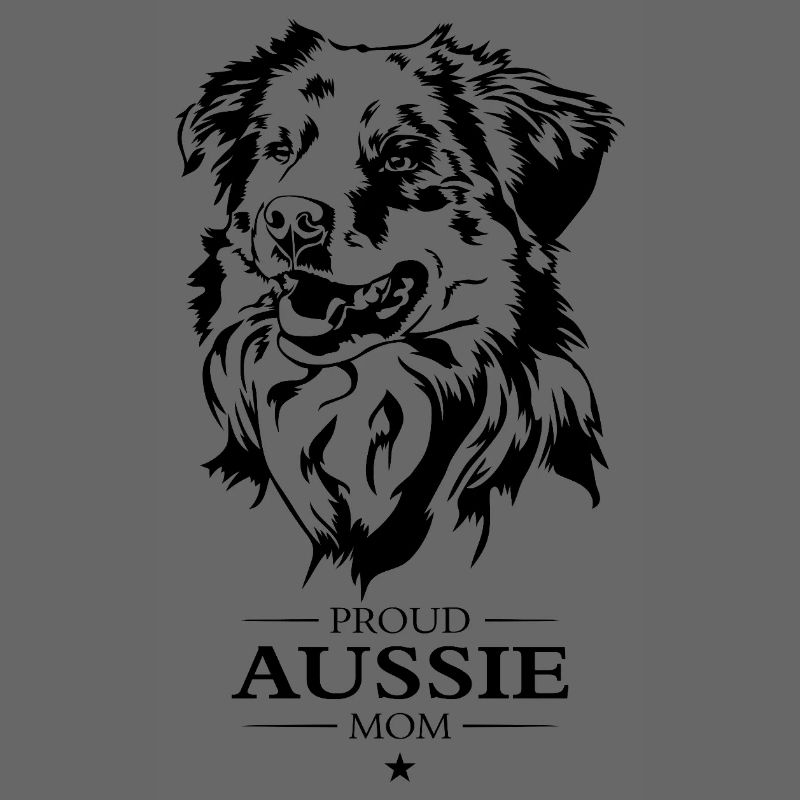 Aussie Mom Hunde Australian Shepherd Hund Wilsigns