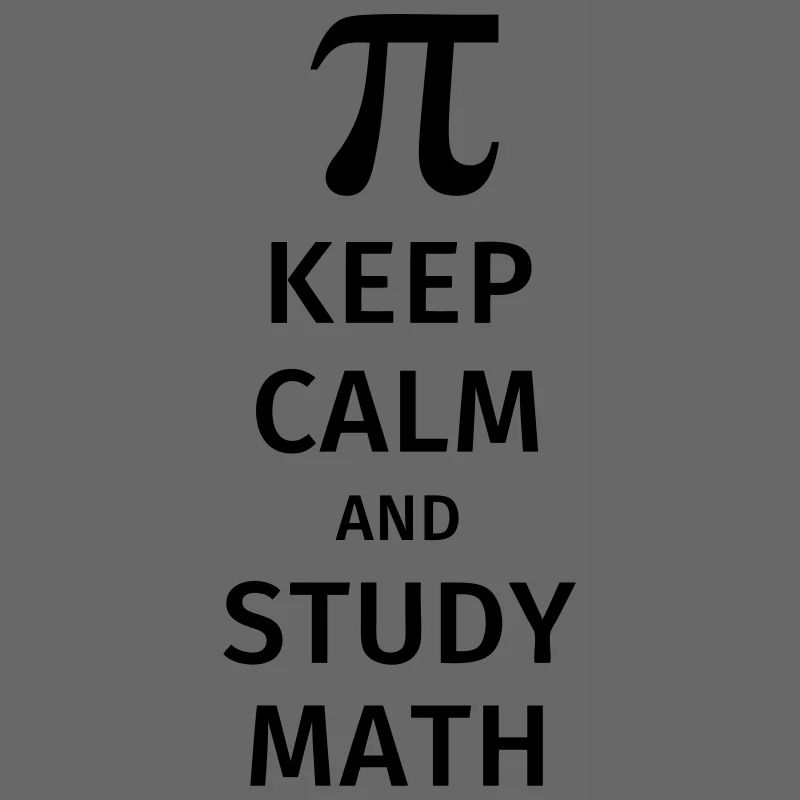 keep calm and study math