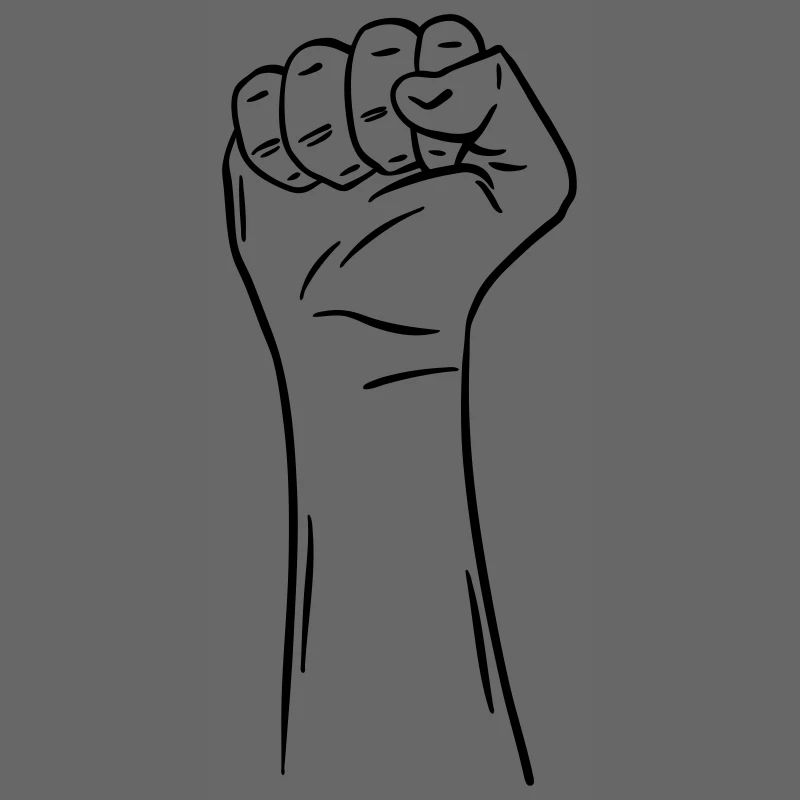main poing 2 / poing / combat / protestation