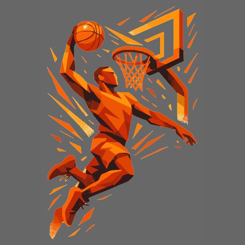Basketball Slam Dunk Throw Player Dunking Gift