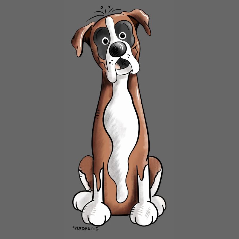 Funny Deutscher Boxer