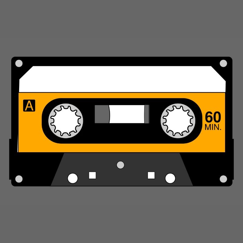 Musik Kassette Design Geschenk