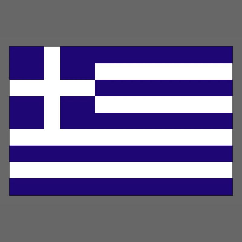 Drapeau du drapeau de la Grèce