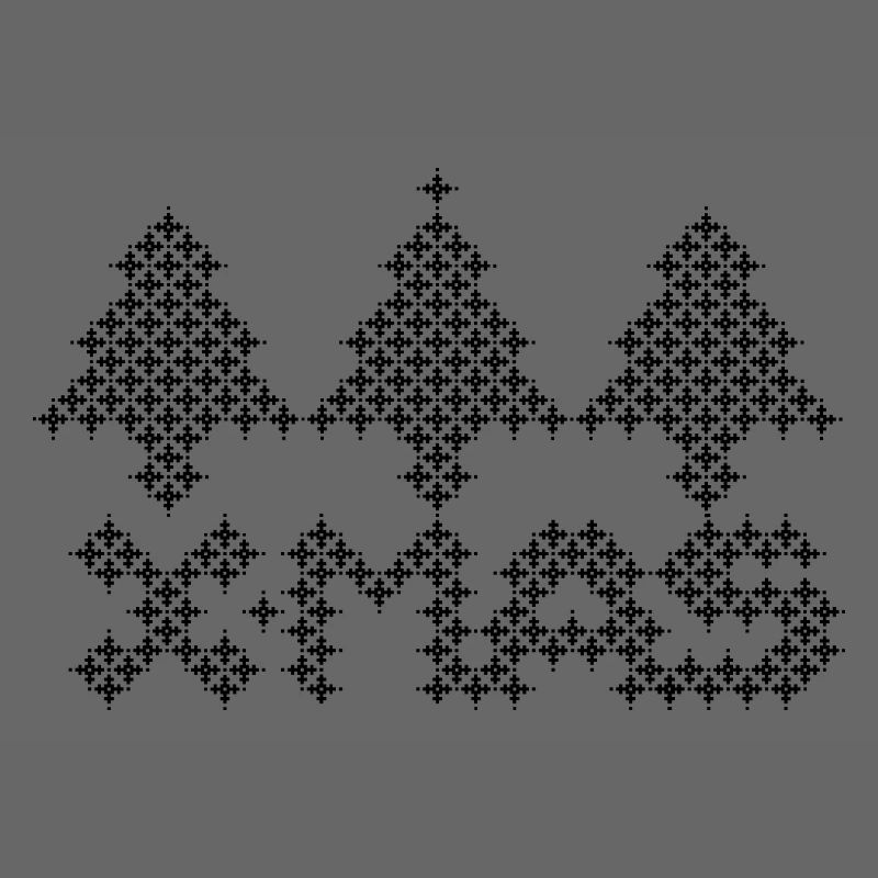 XMAS Tree Christmas Tree Pixel Pattern Icon