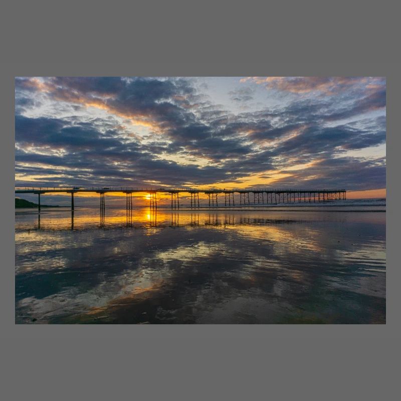 Reflexionen am Sunset Pier
