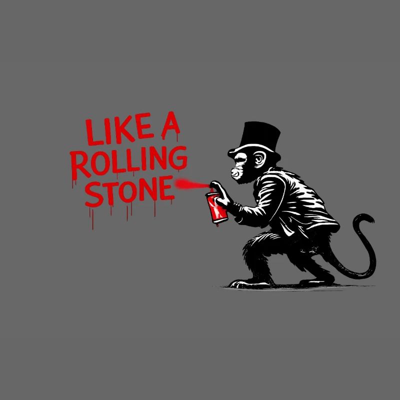Wie ein Rolling Stone Monkey