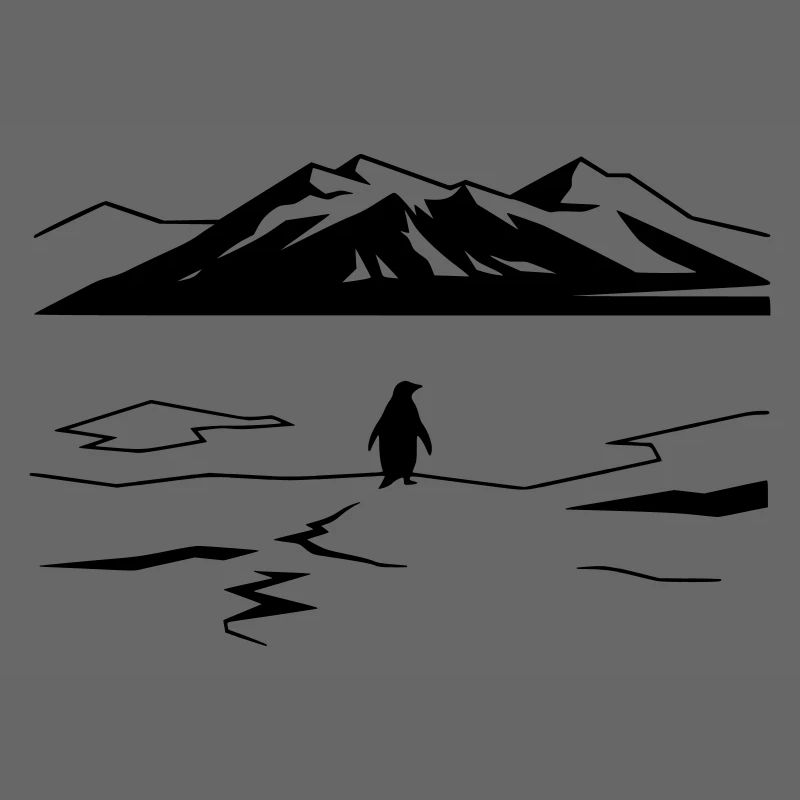 But Why Penguin Meme Minimalist Art