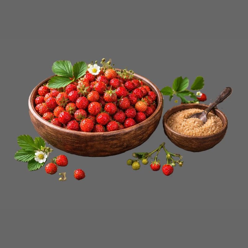 Erdbeeren Waldbeeren