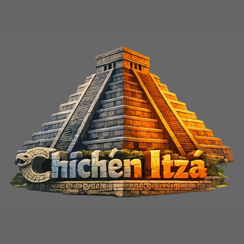 Serpent pyramidal de Chichen Itza
