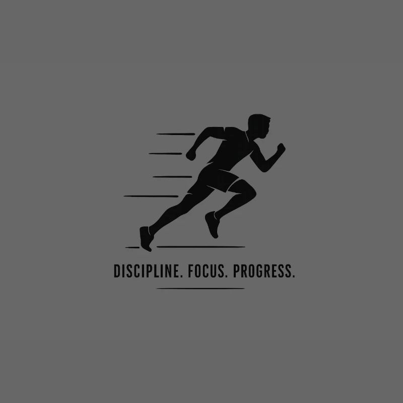 Discipline Focus Progress Runner