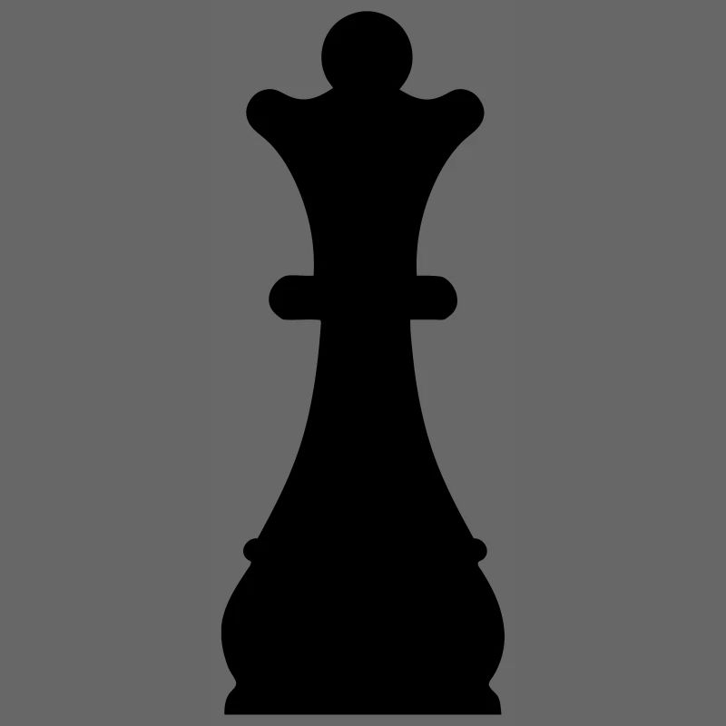 reine dame pièce de jeu d'echec