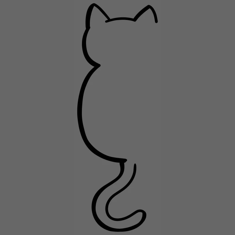 Cat silouette