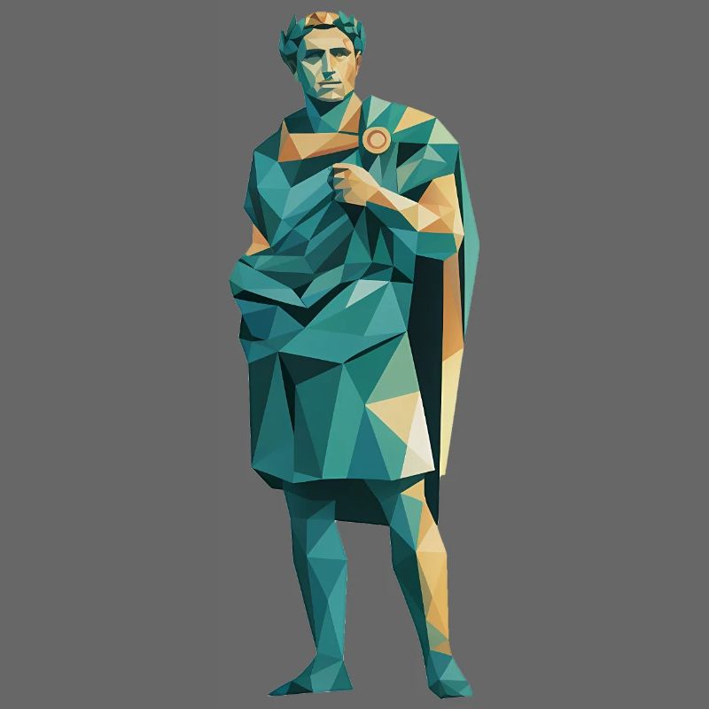 Caesar - Cooles Geschichtslogo