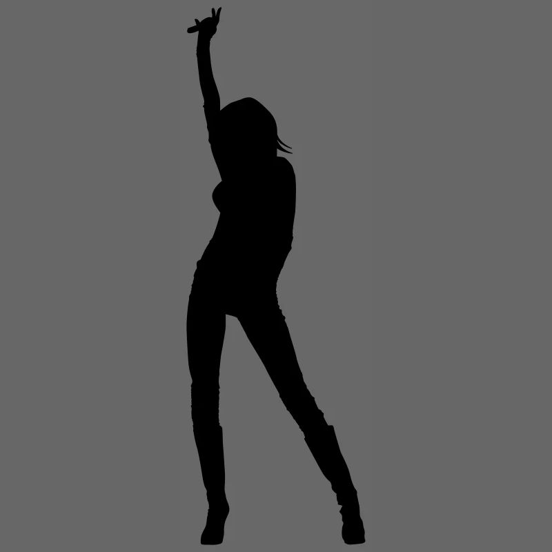 Frau Körper Silhouette Vektor-Design