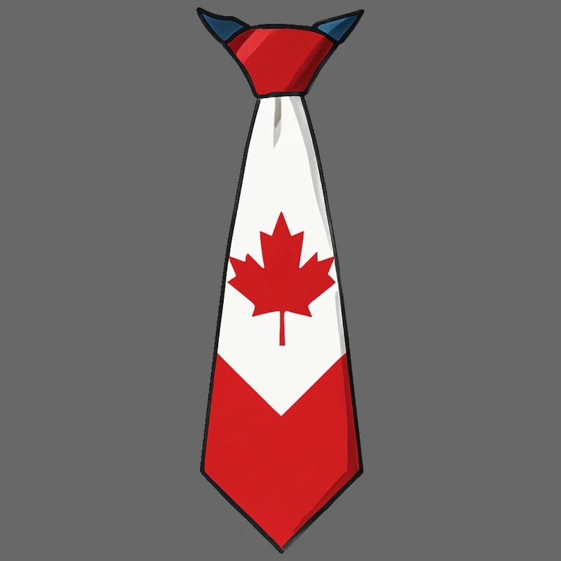 Canada Tie – Flaggendesign