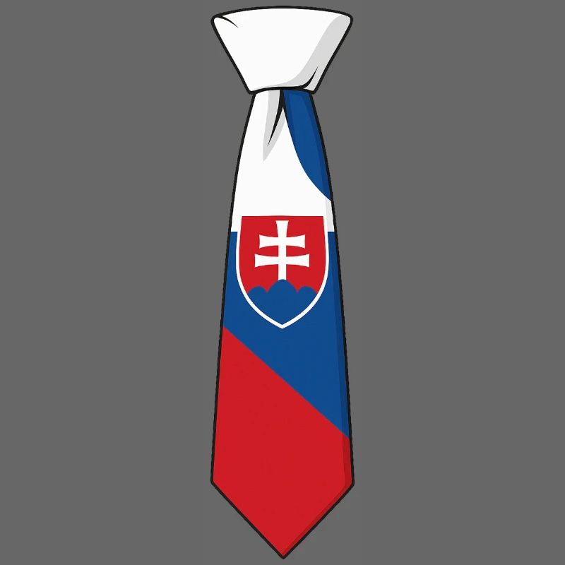 Slovakia Tie – Flaggendesign
