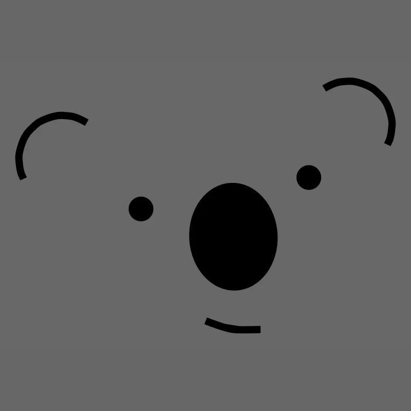 Koala froh