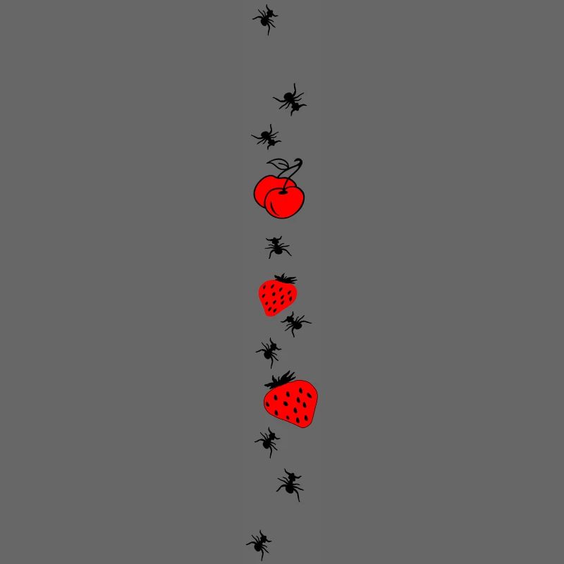 Strawberries Fruit Ants