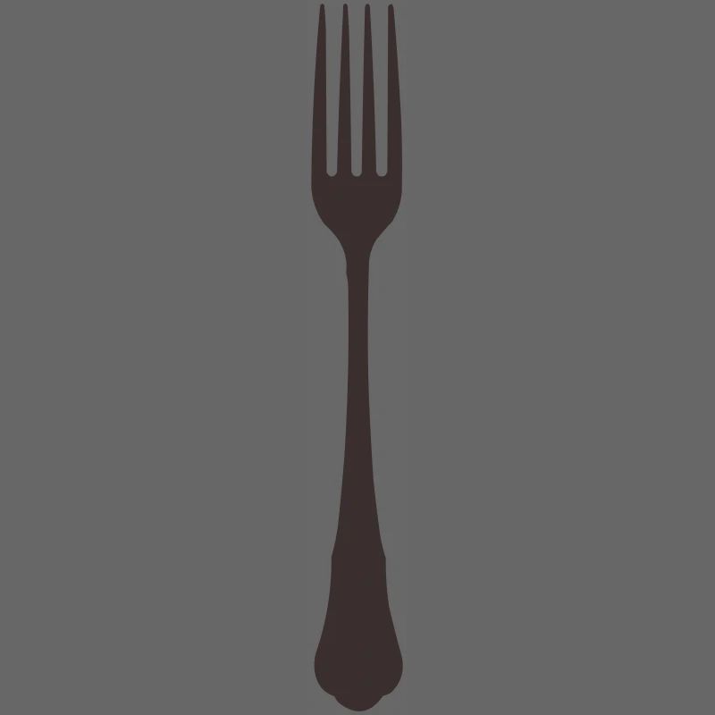 Silhouette de la fourche