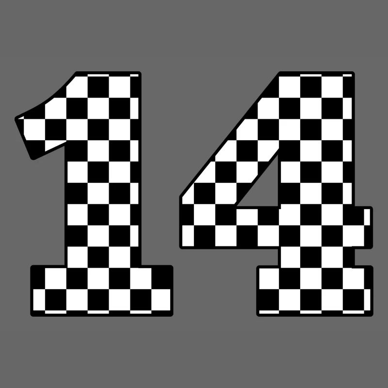 Nummer 14 plaid
