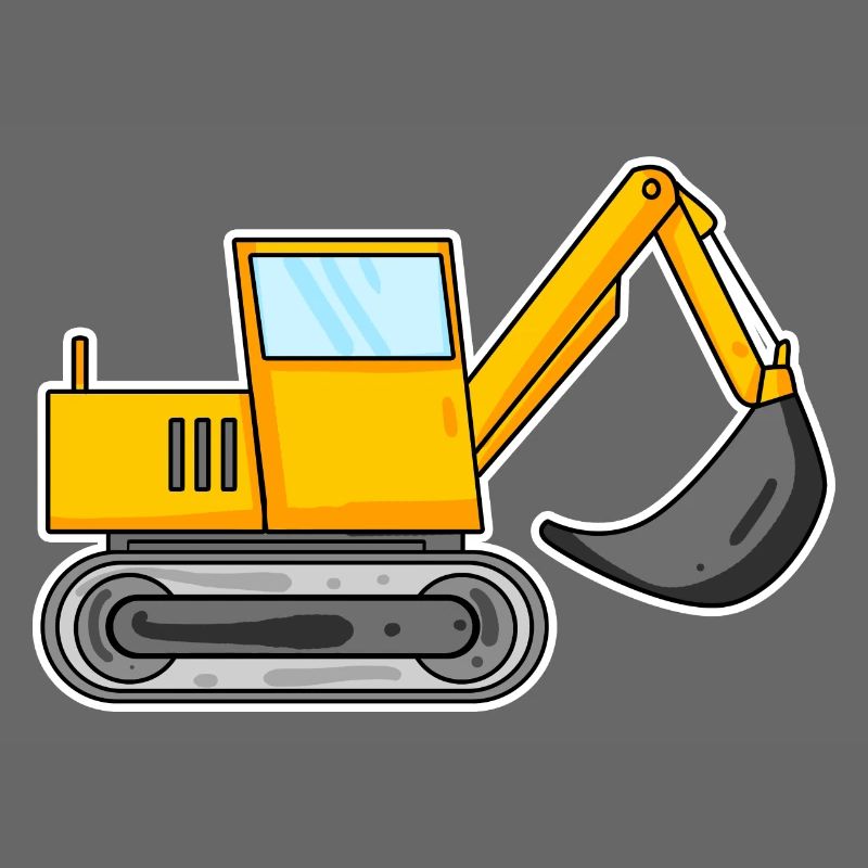 Bagger Baustelle Baggerfahrer