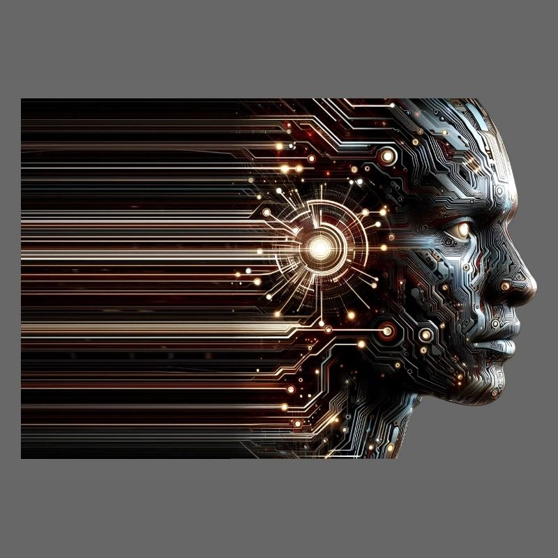 Conception numérique de cyborg fantôme