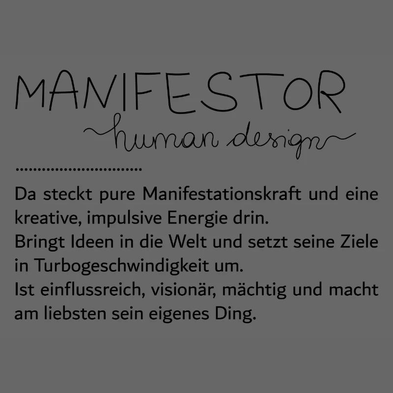 Ich bin ein Manifestor