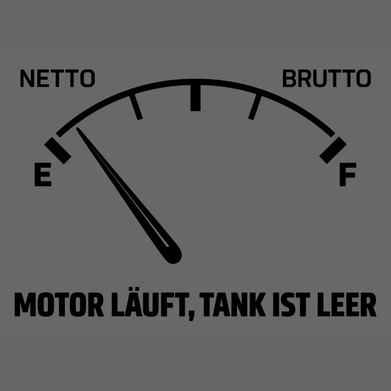 Engine runs tank empty