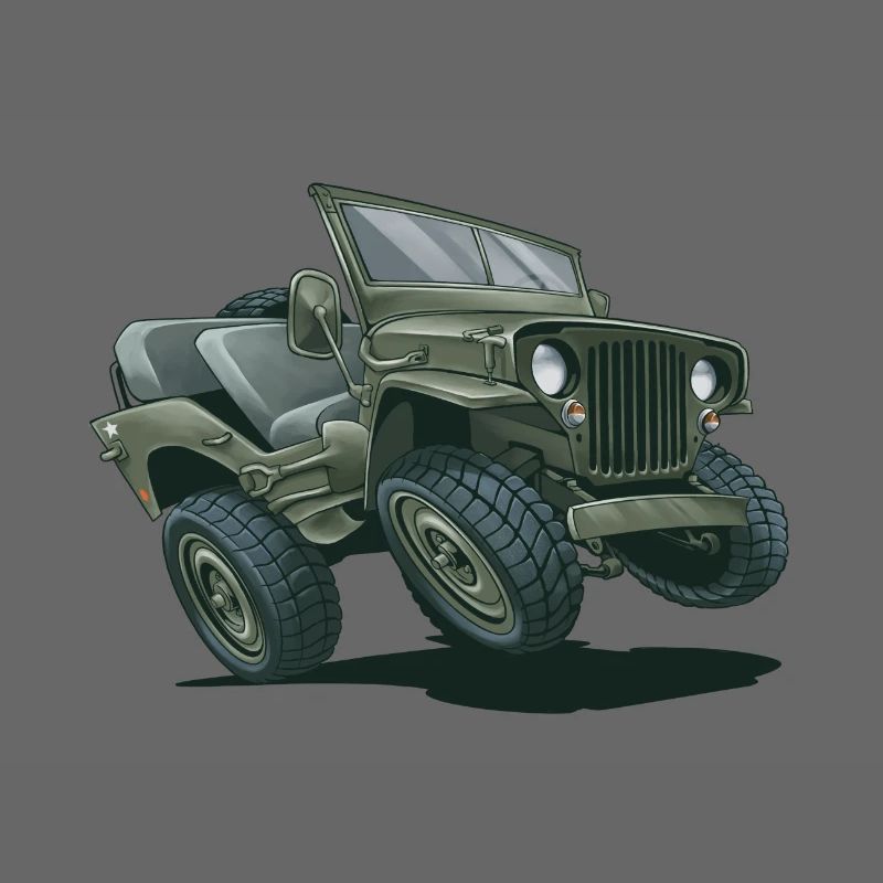 Willys MB Offroader 4x4 Millitary Oldtimer Us Army