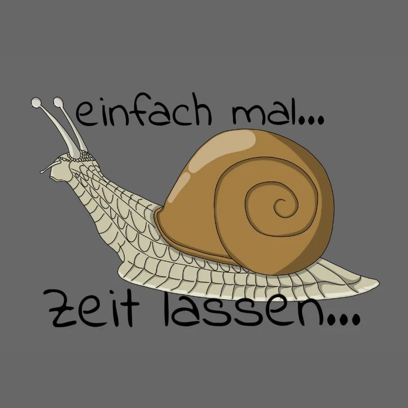 Schnecke "einfach mal Zeit lassen..."