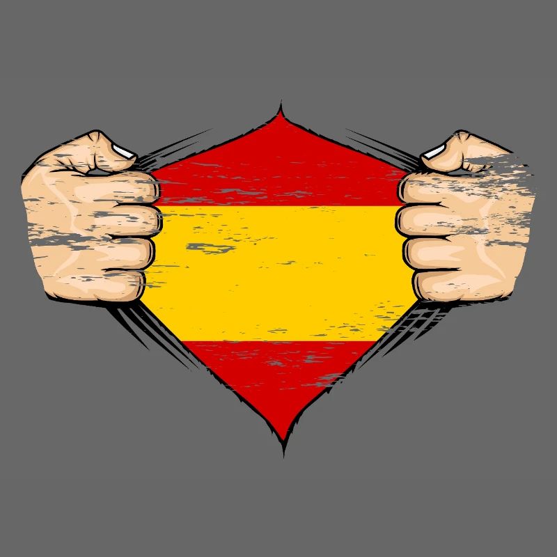 Drapeau espagnol utilisé