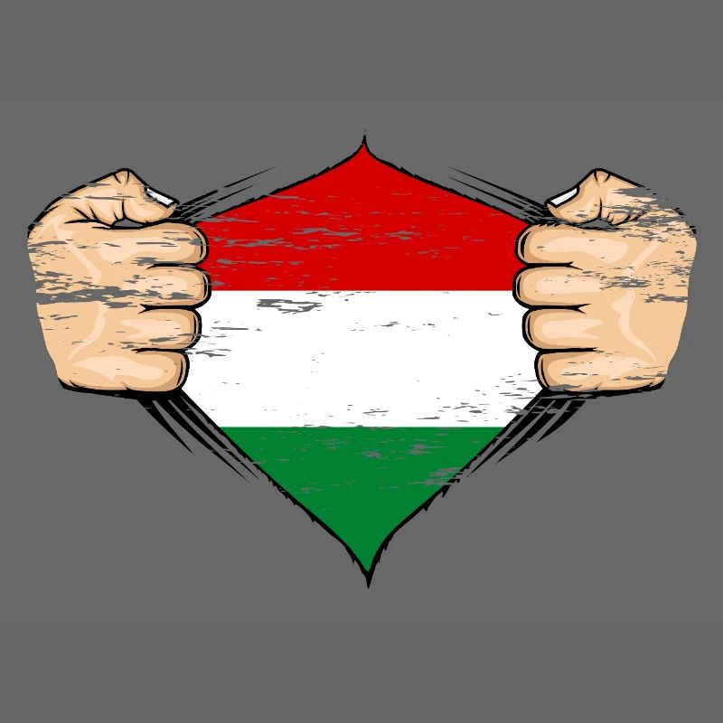 Drapeau de la Hongrie utilisé