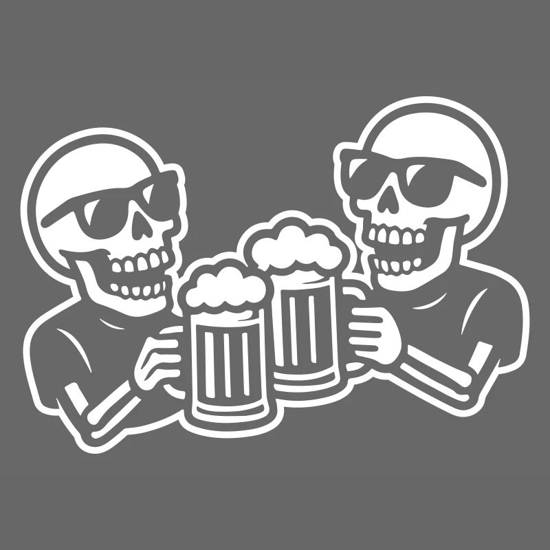 Beer Drinking Skeleton Crew