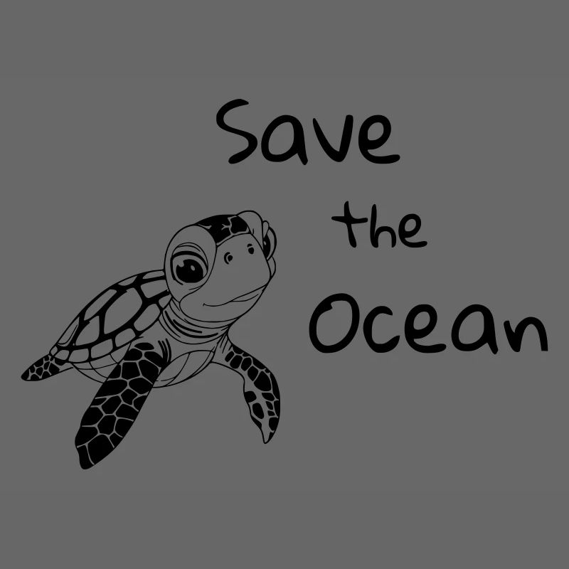 Schilkröte - Save the Ocean