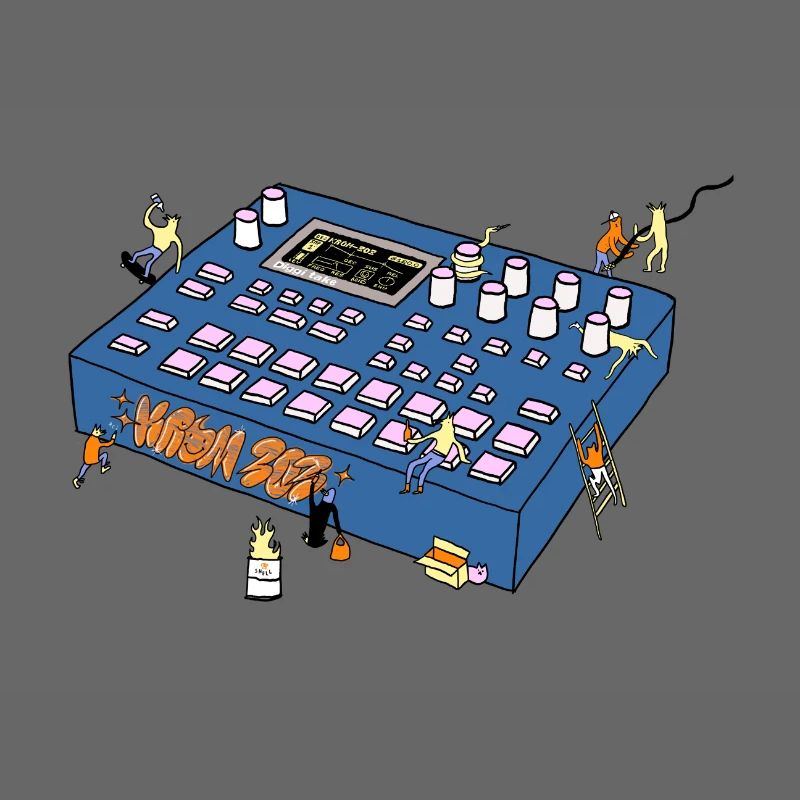 Mixing console