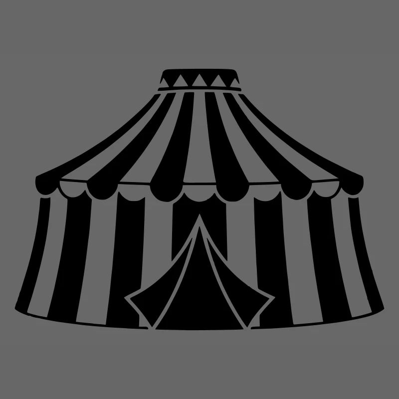 Circus Tent Circus Silhouette