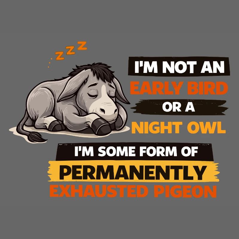 Permanently Exhausted Pigeon