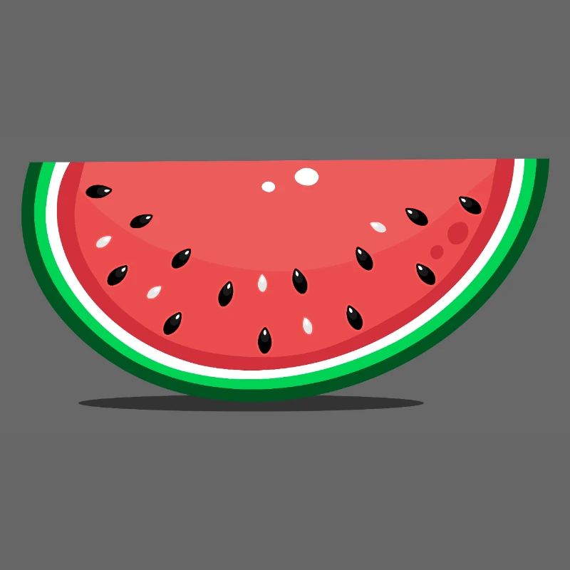 Tranche de design de pastèque