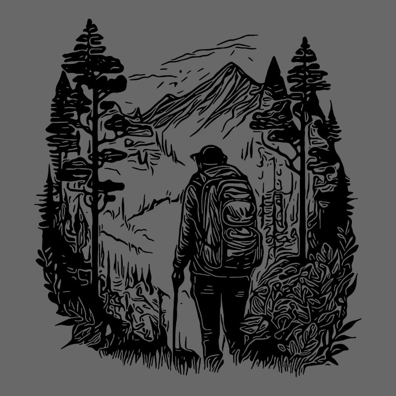 Leidenschaft Wald, Berge und Camping Urlaub