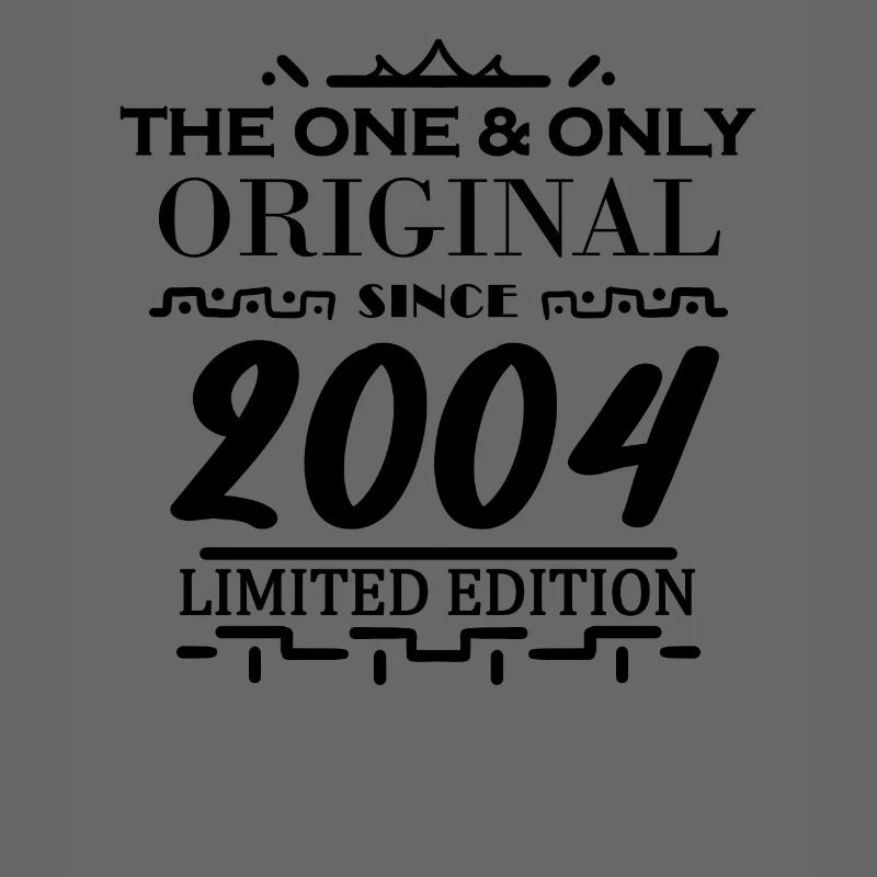 2004 - Année de construction 2004 - Né en 2004
