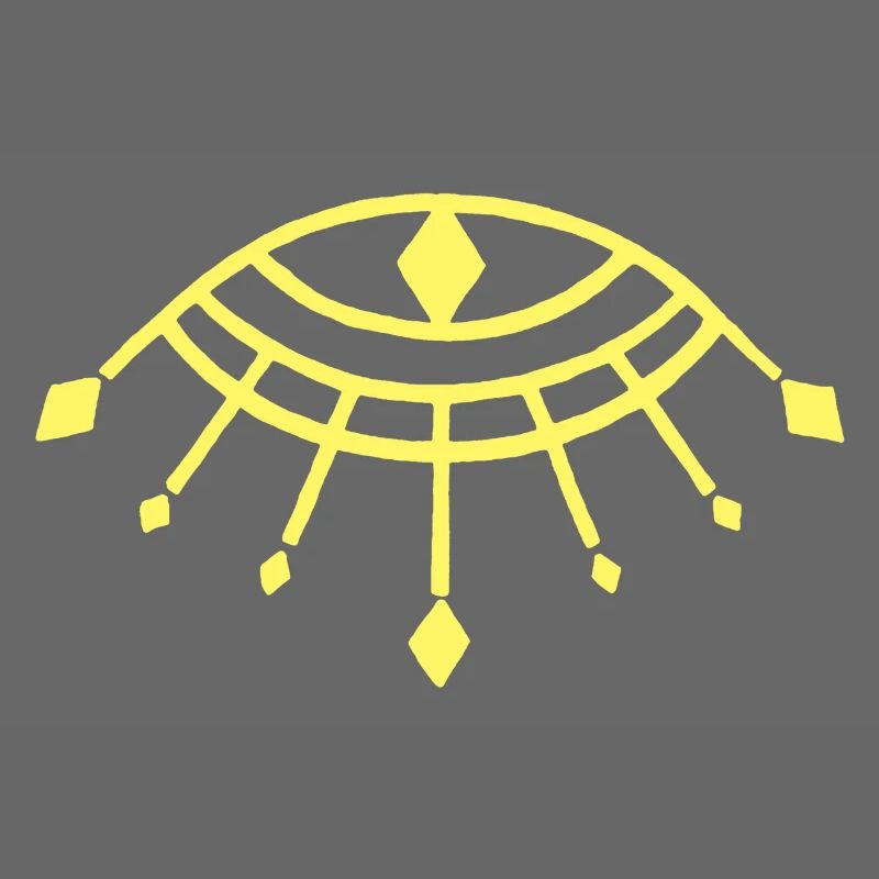 Oeil d'Horus jaune