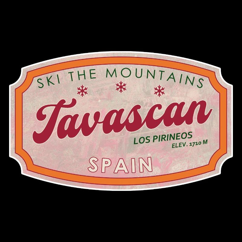 Tavascan Spain Alpine Label